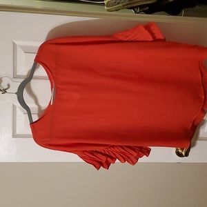 Ladies red blouse